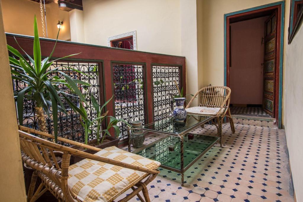 Riad La Source Bleue Fès Rum bild