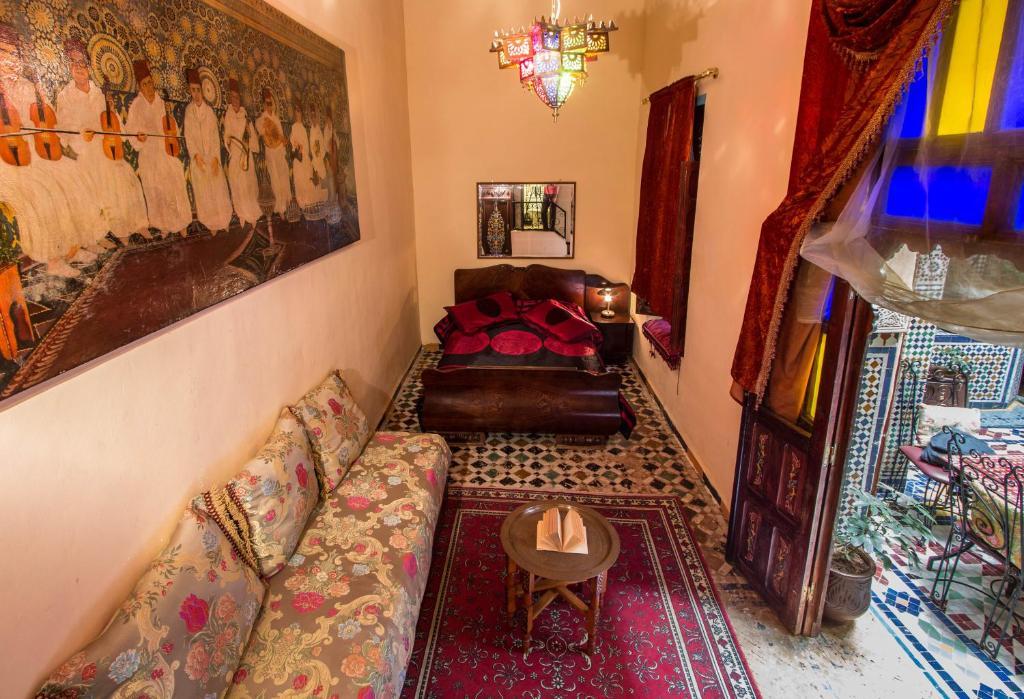 Riad La Source Bleue Fès Rum bild